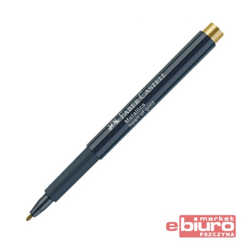 PISAK METAL. METALLICS KOLOR ZŁOTY FABER CASTELL