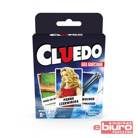 GRA HASBRO KARCIANA CLUEDO E7589