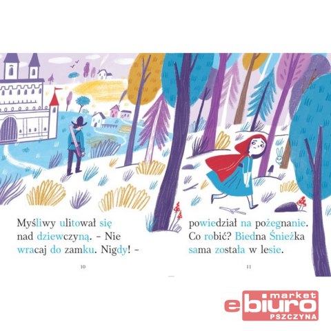 JUŻ CZYTAM SAM. KRÓLEWNA ŚNIEŻKA. DUŻE LITERY