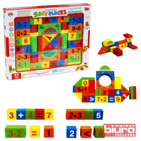 KLOCKI PIANKOWE 52EL BKLO3353 BIGTOYS