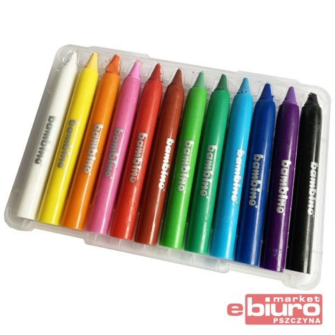 KREDKI DO MALOWANIA TWARZY BAMBINO 12KOL.