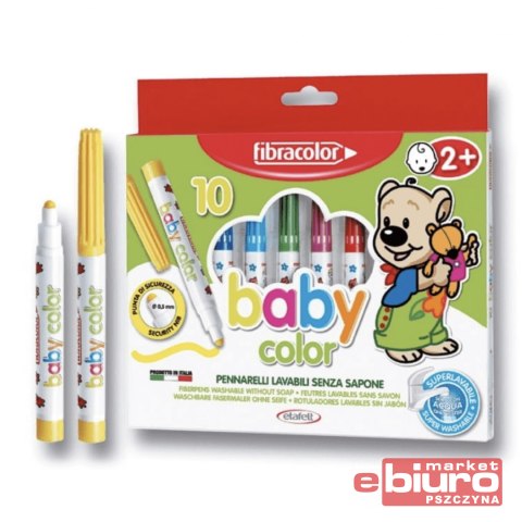 MAZAKI BABYCOLOR 10 KOLORÓW OD 1 ROKU FIBRACOLOR
