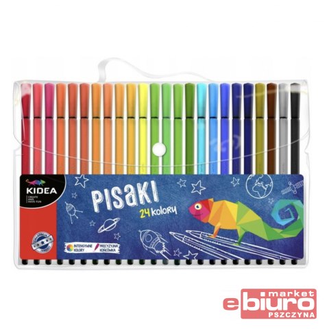 PISAKI W ETUI 24 KOLORY KIDEA