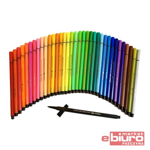 PISAKI W ETUI 36 KOLORY KIDEA