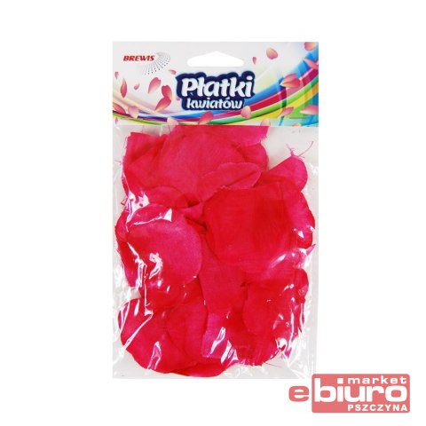 PŁATKI KWIATÓW 10G PL1 CIEMNY RÓŻ BREWIS