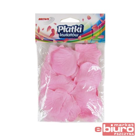 PŁATKI KWIATÓW 10G PL2 JASNY RÓŻ BREWIS
