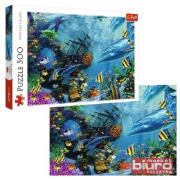 PUZZLE 500 UKRYTY SKARB 37385 TREFL