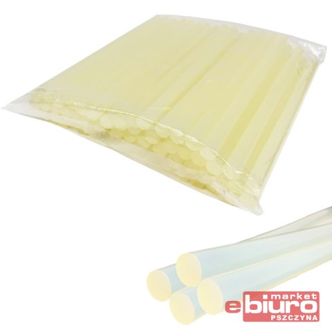 KLEJ DO PISTOLETU NA GORĄCO WKŁADY 11 MM WK11-20 1KG 20CM