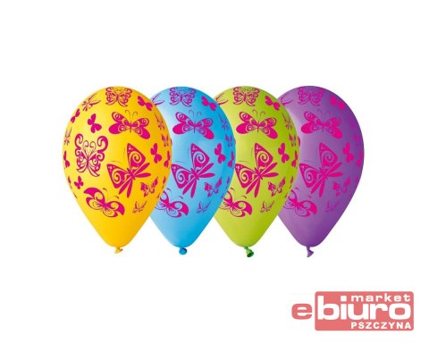 BALONY PREMIUM MOTYLE 12' /5 SZT