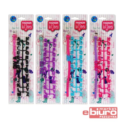 BRANSOLETKA Z LITERKAMI STN-15-12