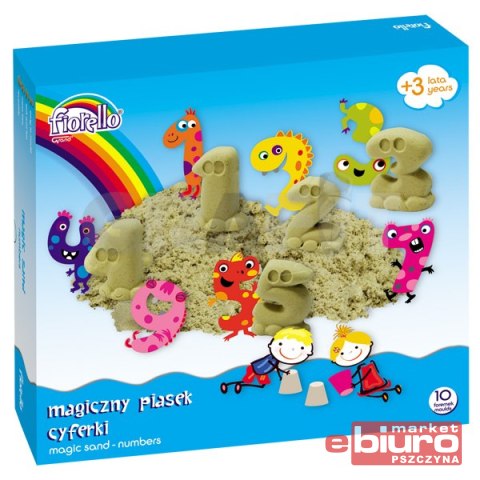 PIASEK MAGICZNY KINETYCZNY FIORELLO 600 G CYFERKI