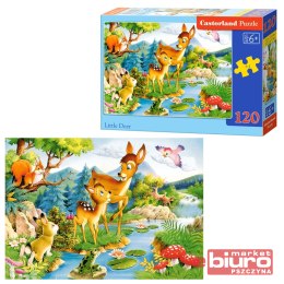 PUZZLE 120 ELEMENTÓW LITTLE DEER CASTORLAND