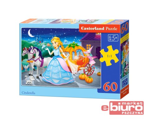 PUZZLE 60 EL. CINDERELLA CASTORLAND