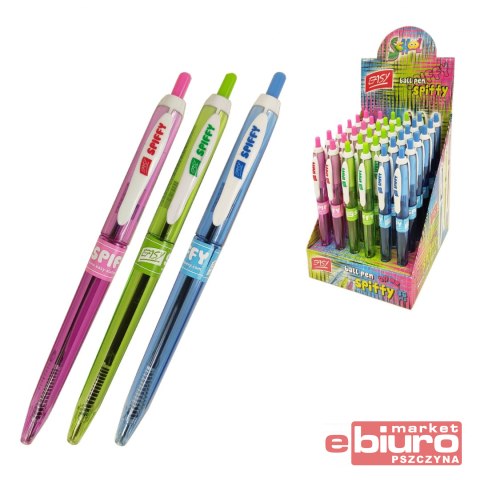 DŁUGOPIS NIEBIESKI SPIFFY 830095 EASY