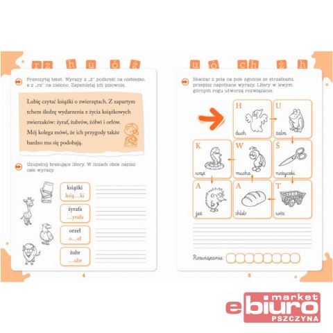 DYKTANDA I ZABAWY ORTOGRAFICZNE KL.1