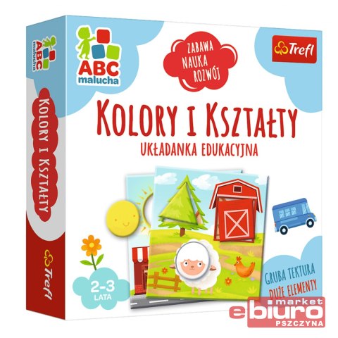GRA KOLORY I KSZTAŁTY ABC MALUCHA 01939 TREFL