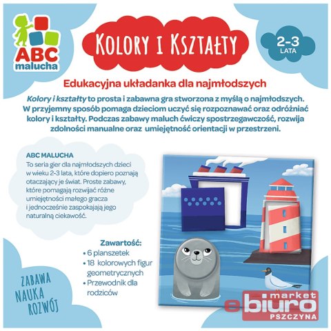 GRA KOLORY I KSZTAŁTY ABC MALUCHA 01939 TREFL