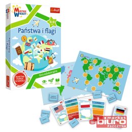 GRA PAŃSTWA I FLAGI MISTRZ WIEDZY 01953 TREFL