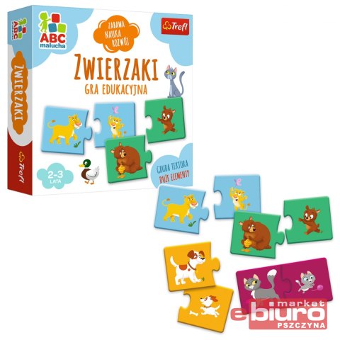 GRA ZWIERZAKI ABC MALUCHA 01940 TREFL