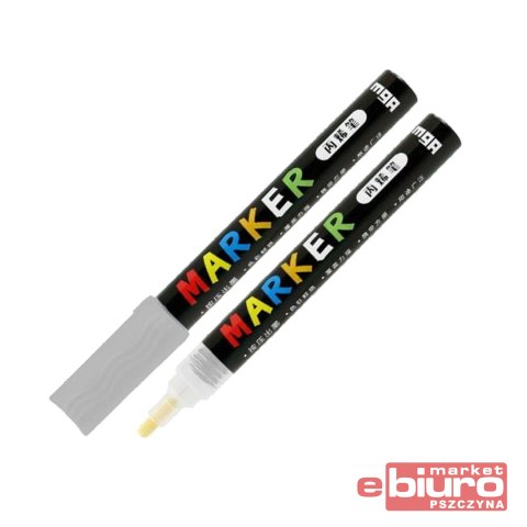 MARKER AKRYLOWY 1-2MM SREBRNY