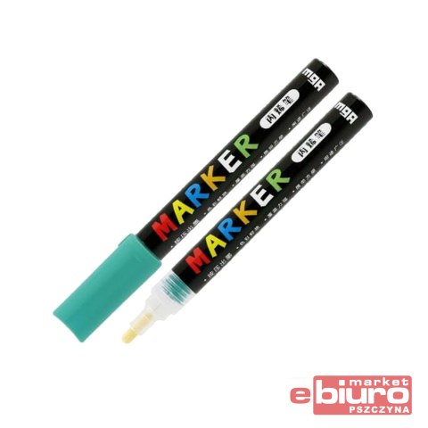 MARKER AKRYLOWY 1-2MM ZIELONY NIEBIESKAWY