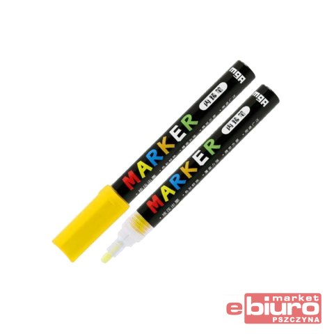 MARKER AKRYLOWY 1-2MM ŻÓŁTY