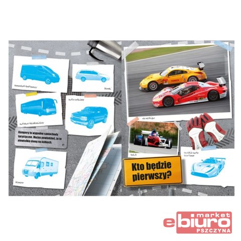 MINIALBUM Z NAKLEJKAMI ŚWIAT SAMOCHODÓW WYD II