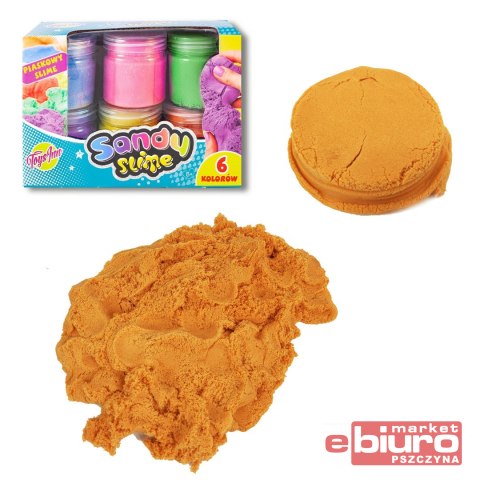 SANDY SLIME ZESTAW 6 KOL.X 160G STN 6598 STNUX