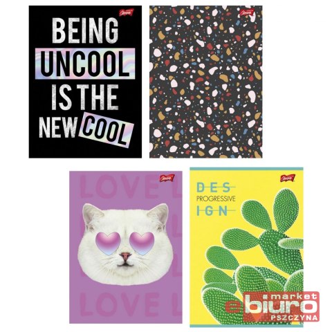 ZESZYT A5 60 KARTEK LINIA LAMINOWANY STRZEGOM