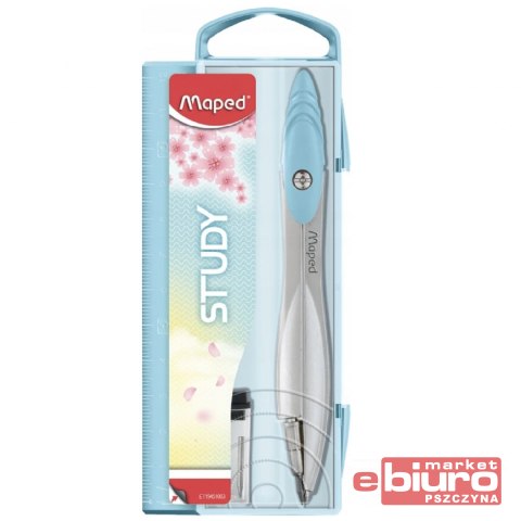 CYRKIEL STUDY PASTELOWY Z GRAFITAMI MAPED 194510