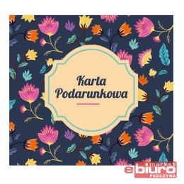 ETUI KARTA PODARUNKOWA KWIATY HENRY