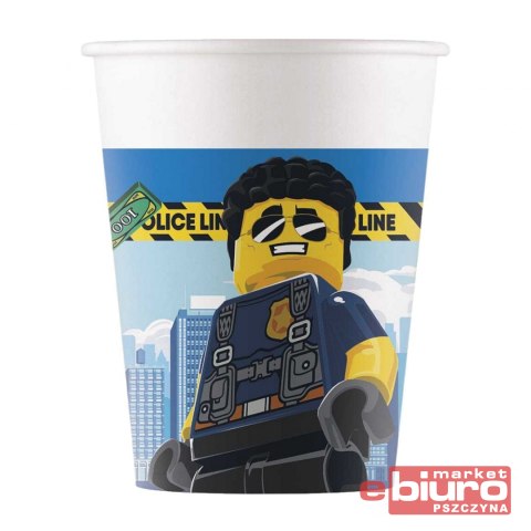 KUBECZKI PAPIEROWE LEGO NINJAGO 200ML 8SZT GODAN