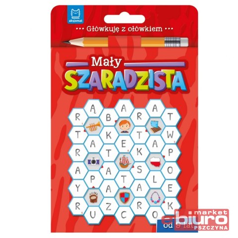 MAŁY SZARADZISTA OD 9 LAT. KSIĄŻECZKA CZERWONA