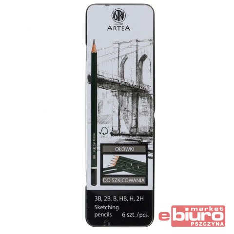 OŁÓWEK DO SZKICOWANIA A'6 ASTRA