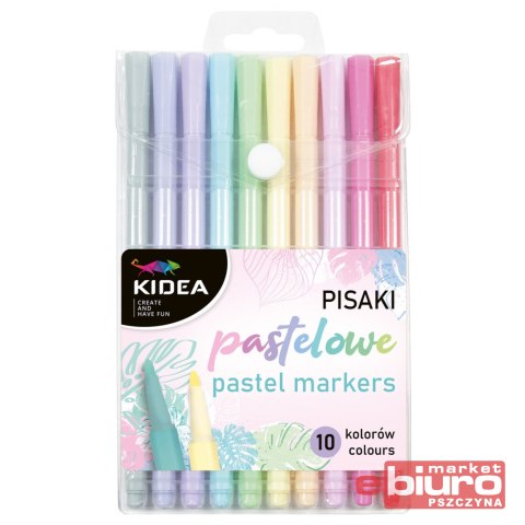 PISAKI PASTELOWE 10 KOL. KIDEA