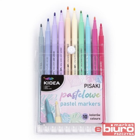 PISAKI PASTELOWE 10 KOL. KIDEA