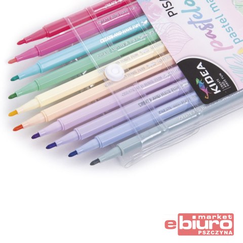 PISAKI PASTELOWE 10 KOL. KIDEA