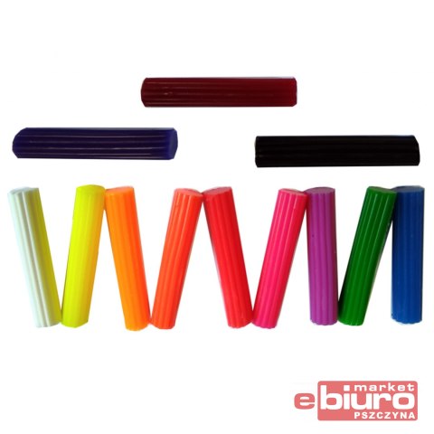 PLASTELINA 229/12 NEON KOLOR