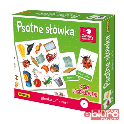 PSOTNE SŁÓWKA- GŁOSKA R- RERKI ADAMIGO