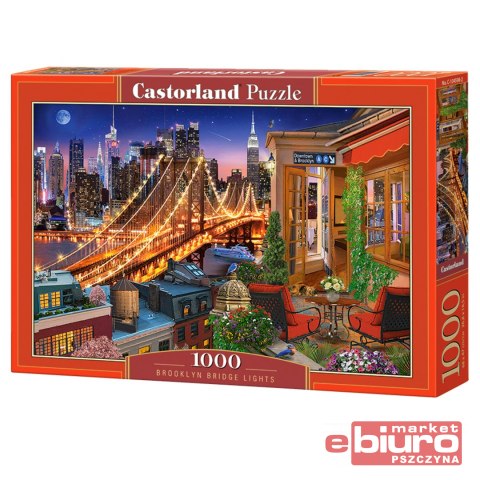 PUZZLE 1000 EL. BROOKLYN BRIDGE LIGHTS CASTOR