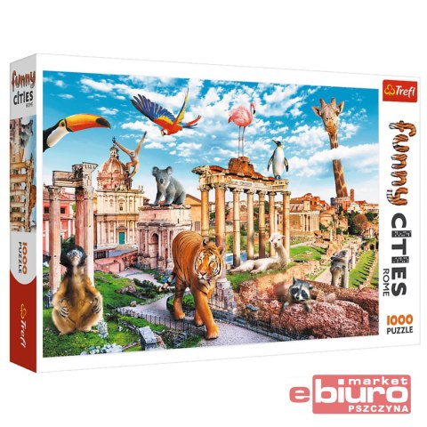 PUZZLE 1000 EL. TREFL DZIKI RZYM