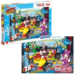 PUZZLE 104 EL. MICKEY AND ROADSTER RACERS