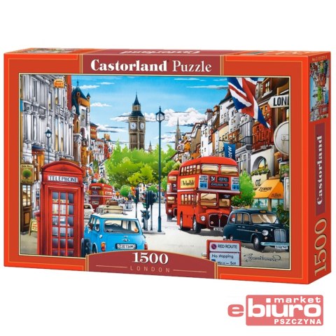 PUZZLE 1500 EL. C-151271-2 LONDYN CASTOR