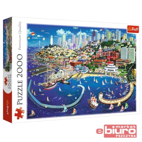 PUZZLE 2000 EL. TREFL 27107 ZATOKA SAN FRANCISCO