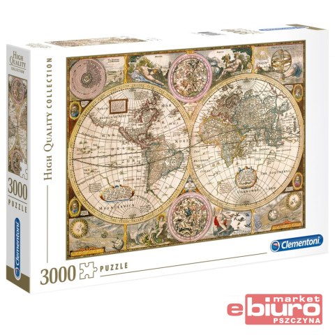 PUZZLE 3000 EL. OLD MAP