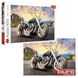 PUZZLE 500 EL. TREFL 37384 CZARNY MOTOCYKL