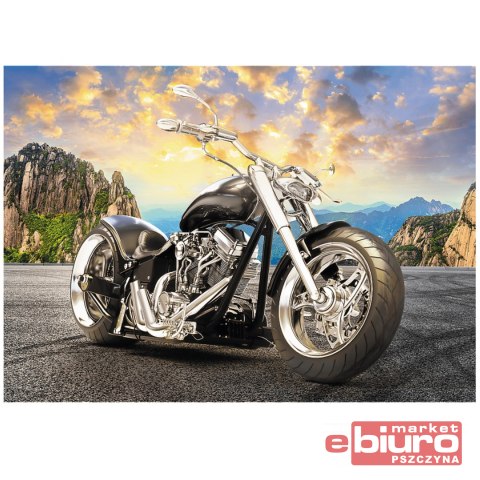 PUZZLE 500 EL. TREFL 37384 CZARNY MOTOCYKL