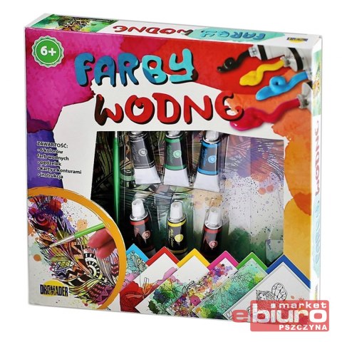 ZESTAW FARB WODNYCH 130-02375 DROMADER