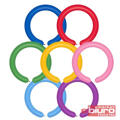 BALON DO MODELOWANIA ANIMATOR MIX 100 SZT GODAN