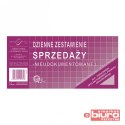 DZIENNE ZESTAWIENIE SPRZEDAŻY (NIEUDOK.) 1/3 A4